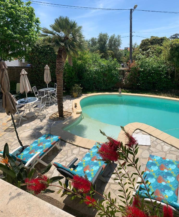 Chambre Coquette Dans Villa Proche De La Plage Сет Экстерьер фото